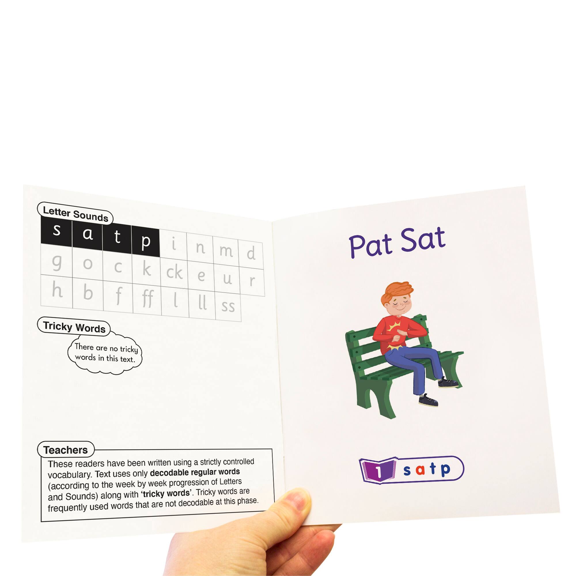 Junior Learning® Letters & Sounds Phase 2 Set 2 Fiction Educational Learning Set